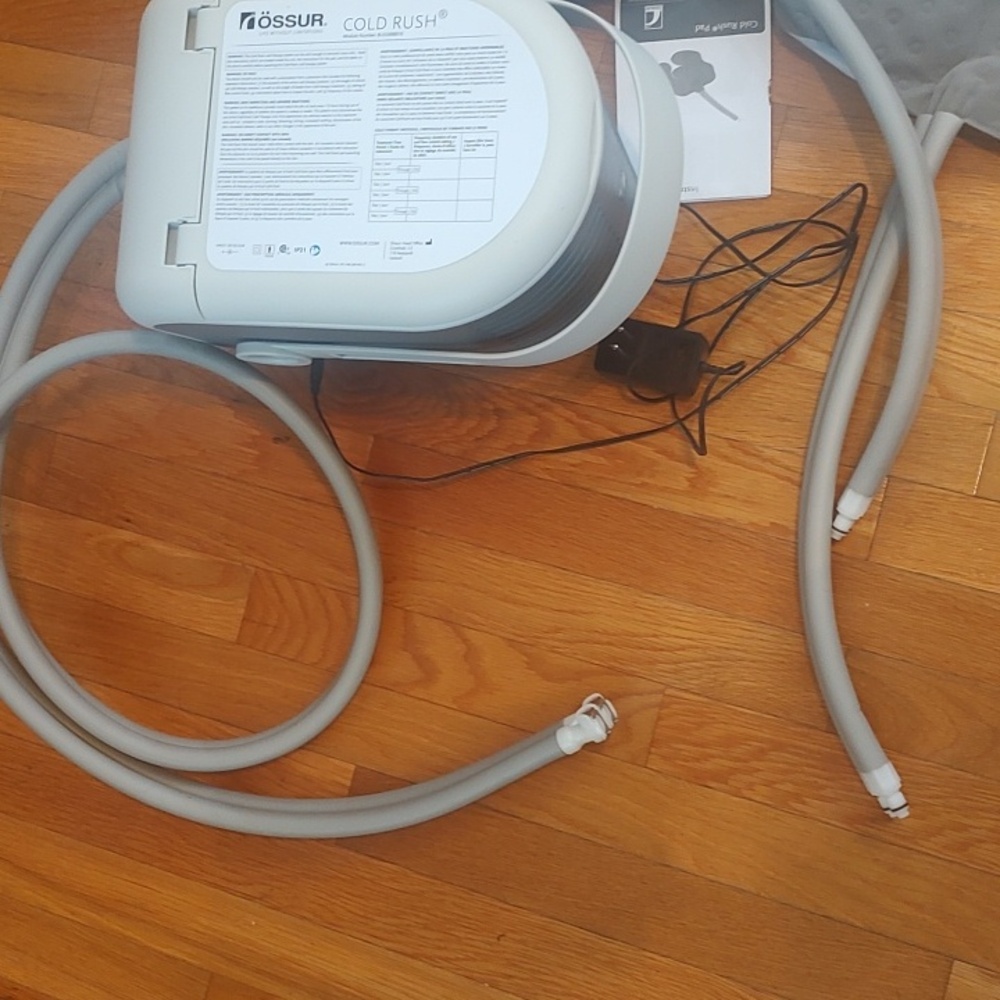 Ossur Cold Rush Cold Therapy System Machine Injury With Knee Pad - Picture 4 of 4